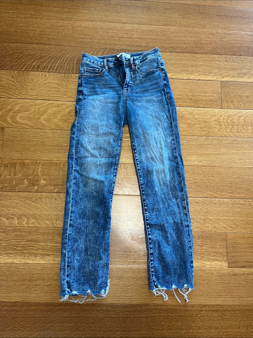 Bke Billy Slim fit high-rise cropped jeans 26 x 28